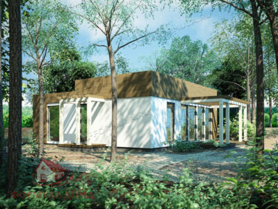 Проект каркасного дома КД-151