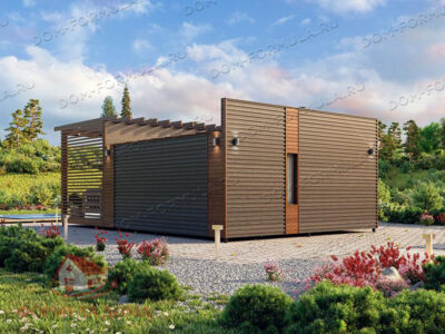 Проект каркасного дома КД-148