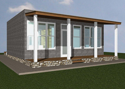 Модульный дом «Для двоих» №6