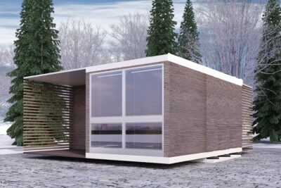 Дом из двух модулей №12