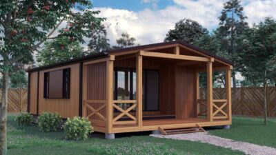 Дом из двух модулей №13