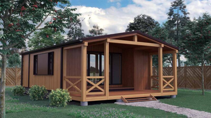 Дом из двух модулей №13