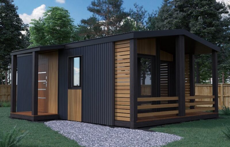 Дом из двух модулей №14