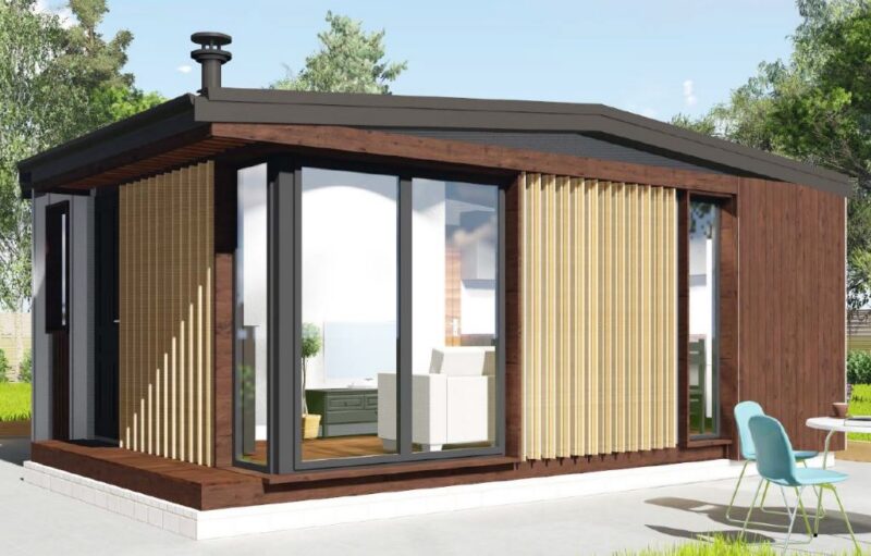 Дом из двух модулей №15