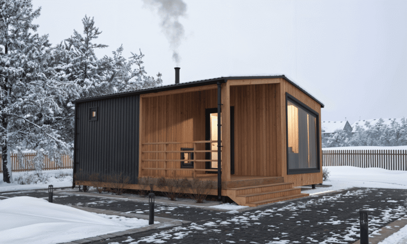 Модульные бани 22,7 м²