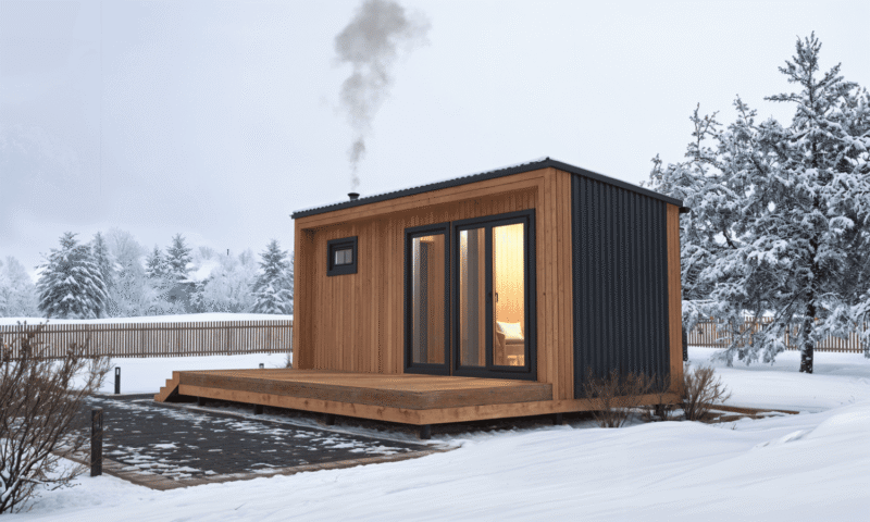 Модульные бани 11,4 м²