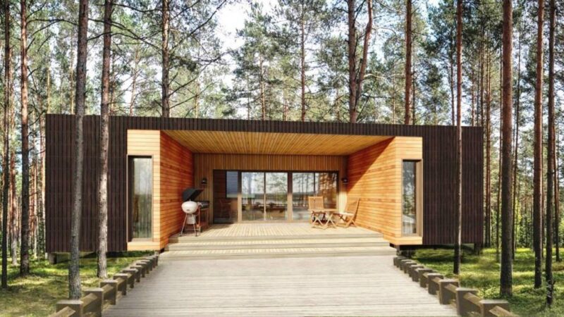 Модульный РУБУС 38-1ПС с баней