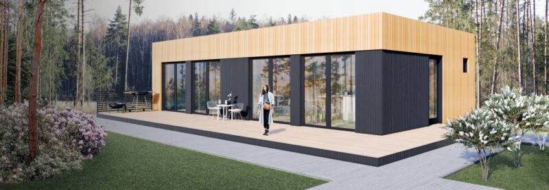 Модульный дом Модерн 60-1П