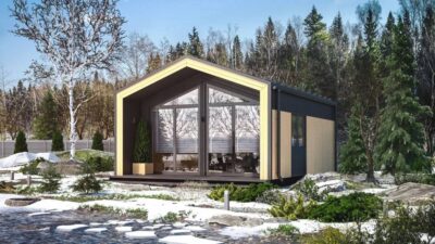 МОДУЛЬНЫЙ ДОМ МОДЕРН 38-1С