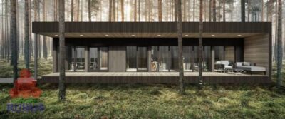 Модульный дом Рубус 90-1П