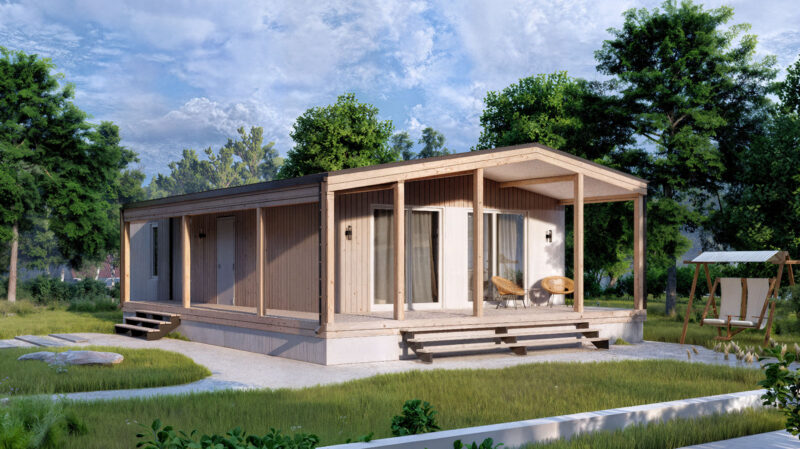 Модульный дом Сканди 100