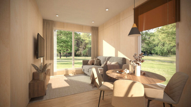 Модульный дом Куб 46