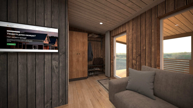 Модульный дом Симпл 74