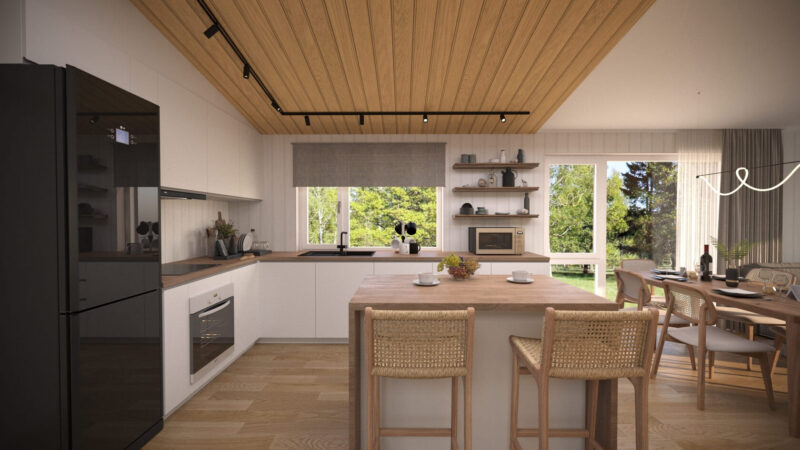 Модульный дом Барн 121