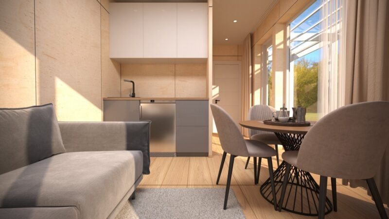 Модульный дом Куб 50