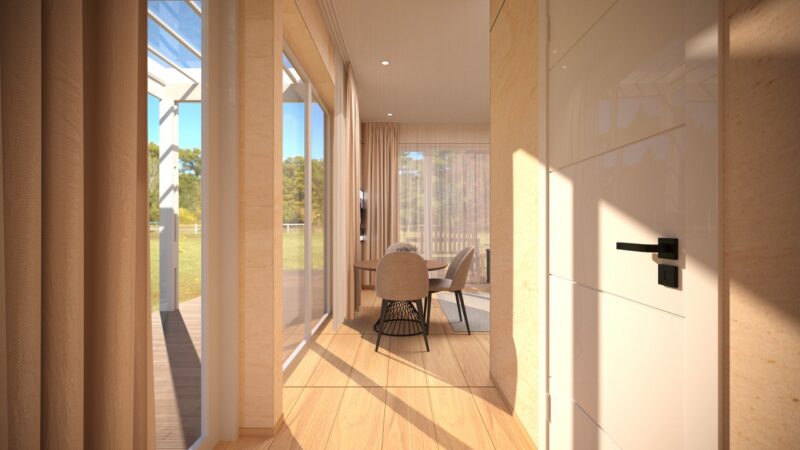 Модульный дом Куб 50