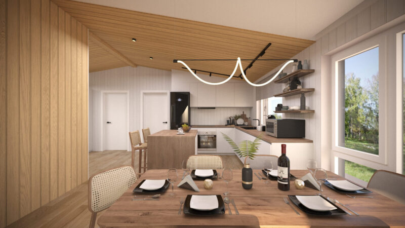 Модульный дом Барн 121