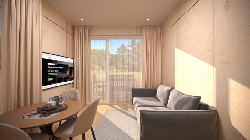 Модульный дом Куб 50