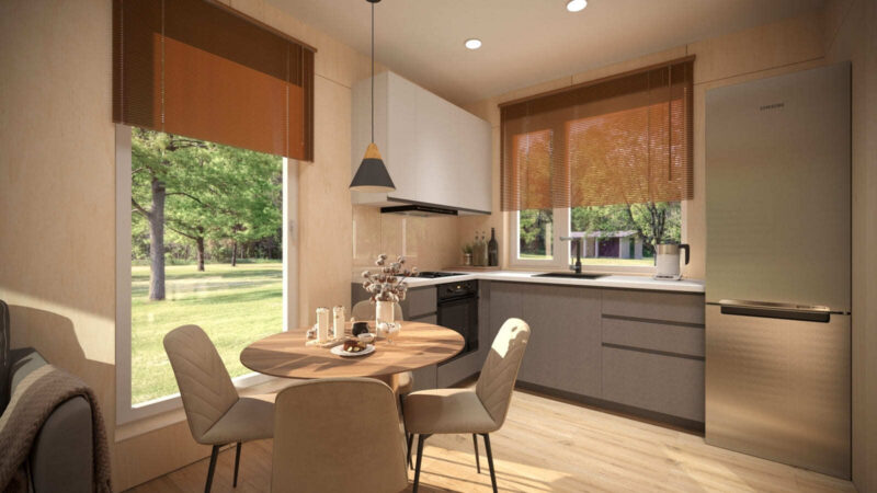 Модульный дом Куб 46