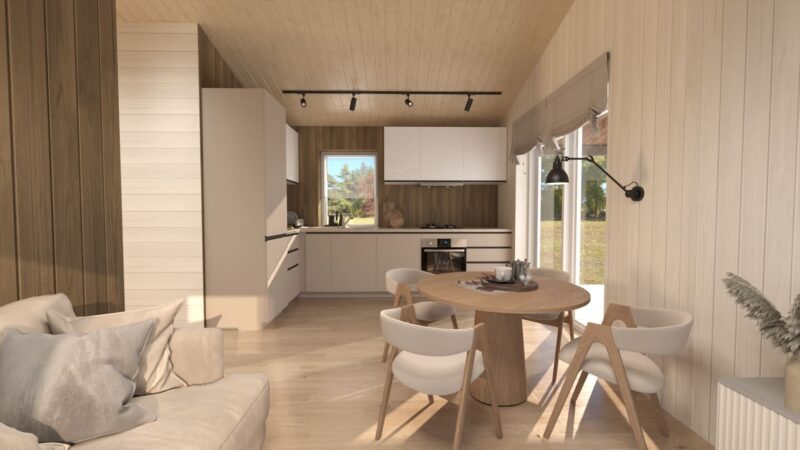 Модульный дом Симпл 85