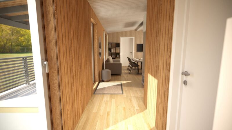 Модульный дом Симпл 66