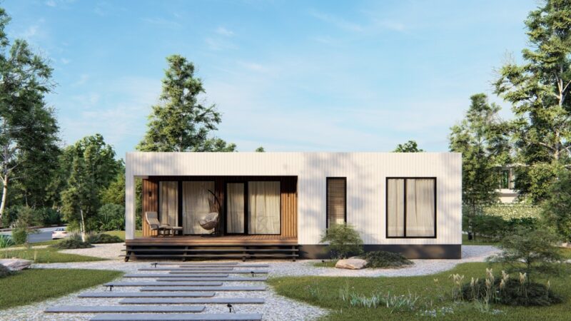 Модульный дом Куб 85