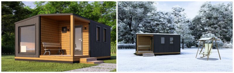 Модульный дом "Сканди L"