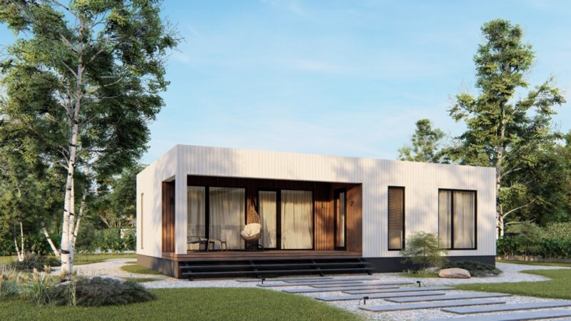 Модульный дом Куб 85