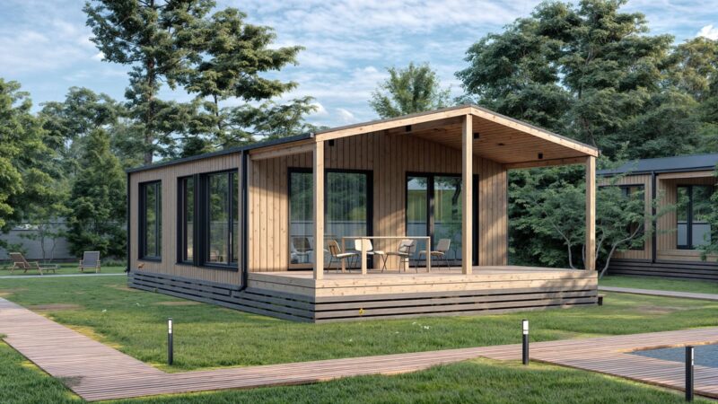 Модульный дом Барн 73