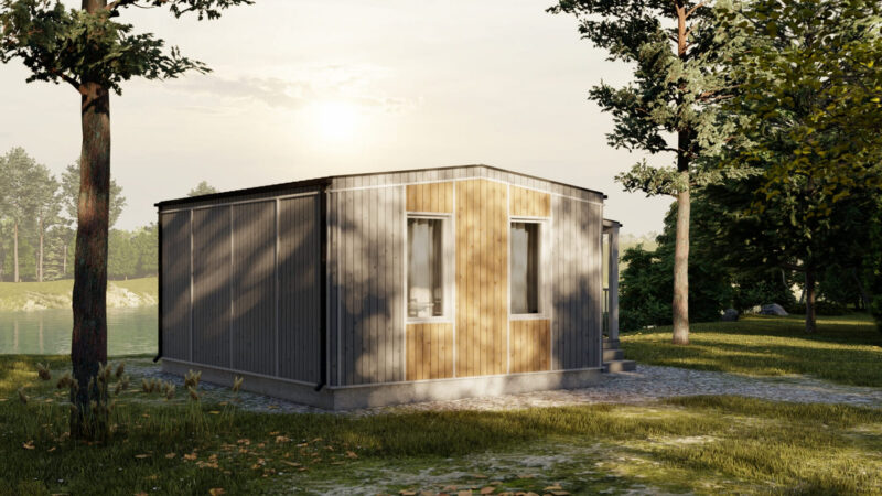 Модульный дом-баня Симпл 31