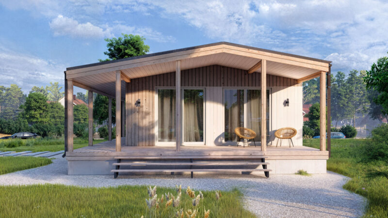 Модульный дом Сканди 100