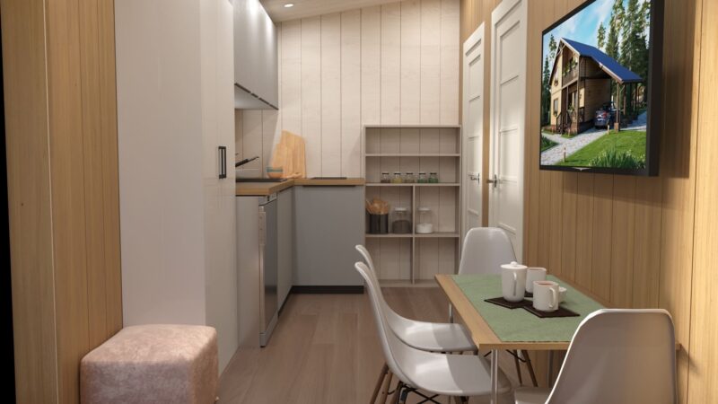 Модульный дом-баня Симпл 37