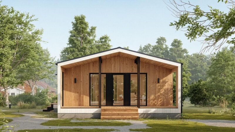 Модульный дом Барн 74