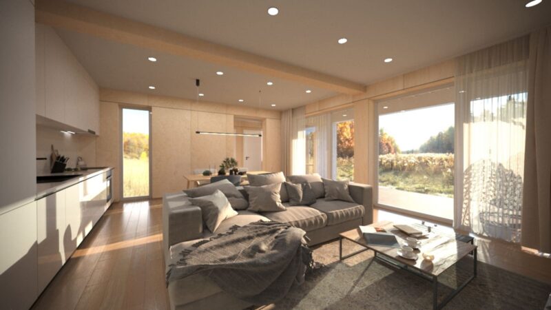 Модульный дом Куб 100