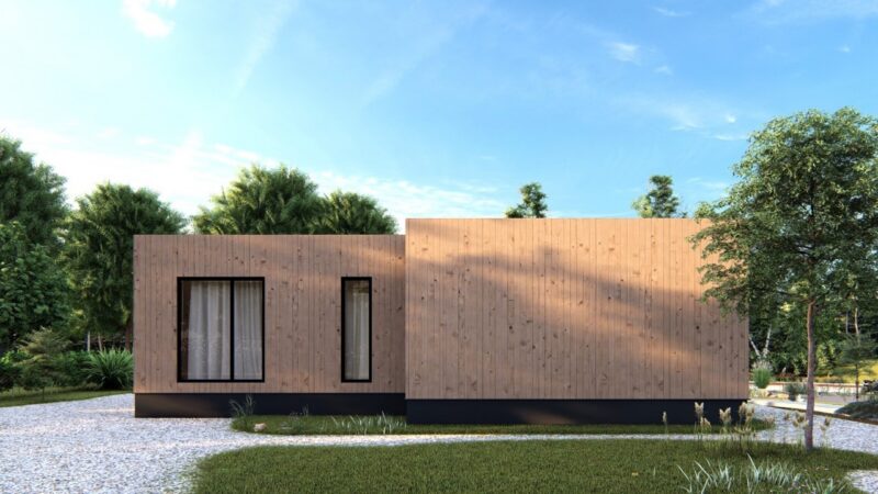 Модульный дом Куб 85