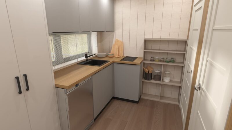 Модульный дом-баня Симпл 37