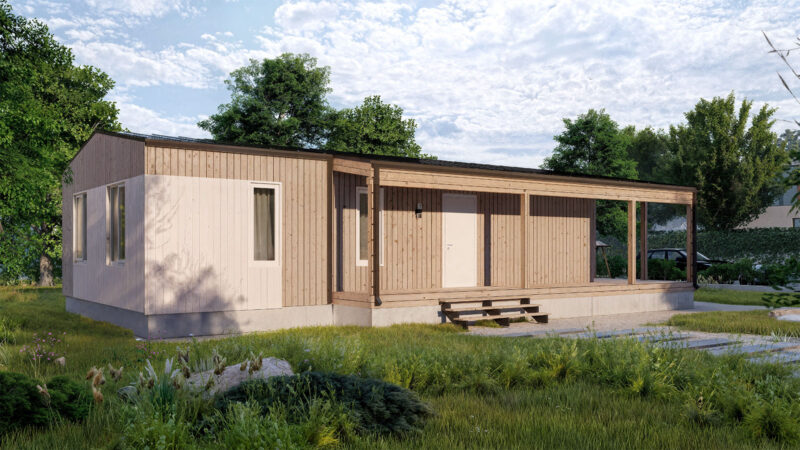 Модульный дом Сканди 100