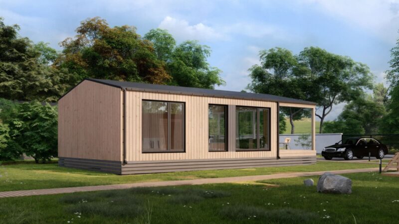 Модульный дом Барн 73