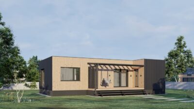 Модульный дом Куб 124