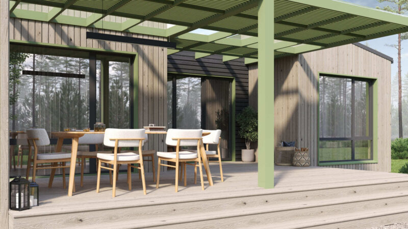 Модульный дом Экохаус 124