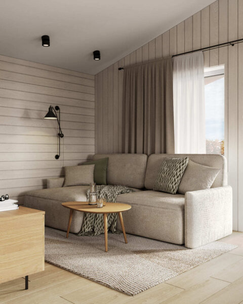 Модульный дом Барн 74