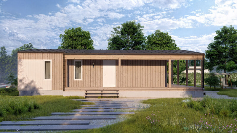 Модульный дом Сканди 100