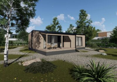 Модульный дом Барн 88