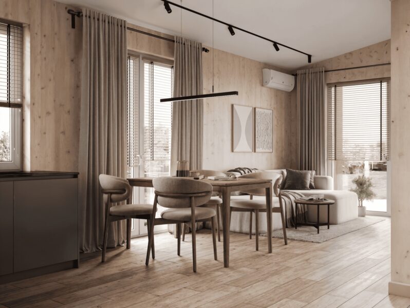 Модульный дом Барн 90