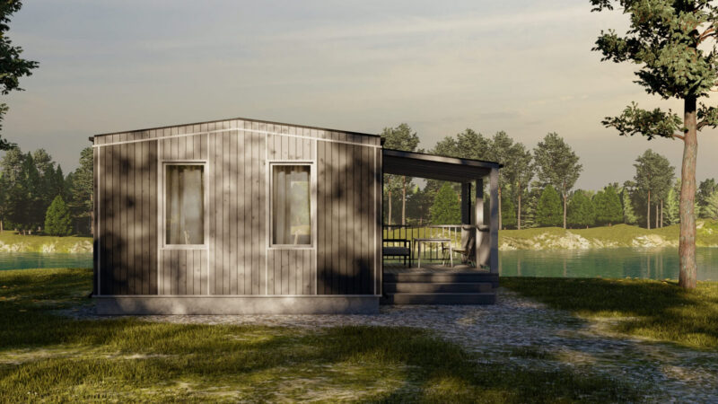 Модульный дом-баня Симпл 31