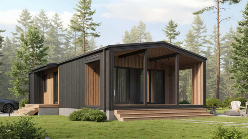 Модульный дом Барн 90