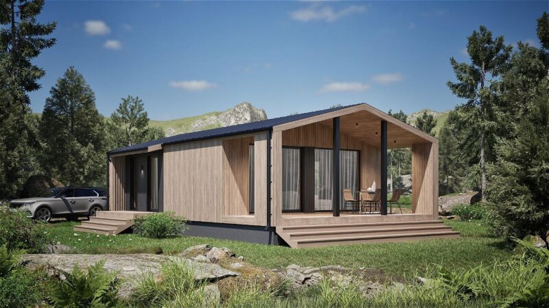 Модульный дом Барн 75