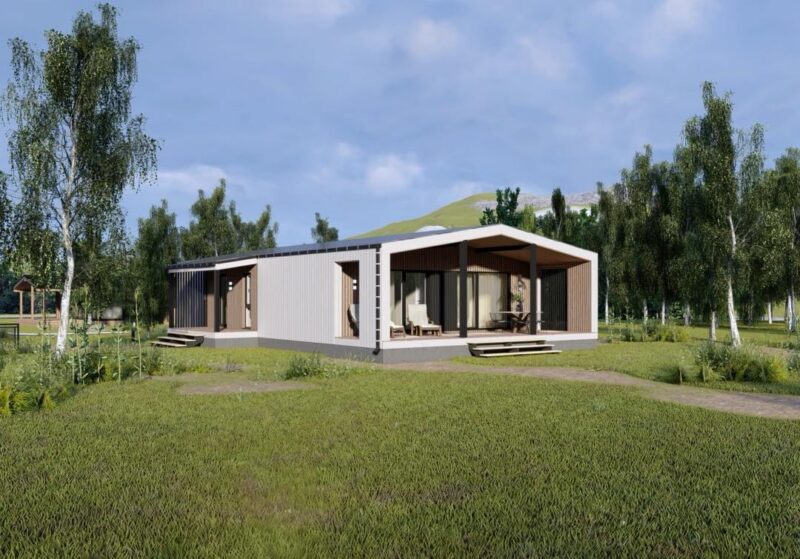 Модульный дом Барн 121