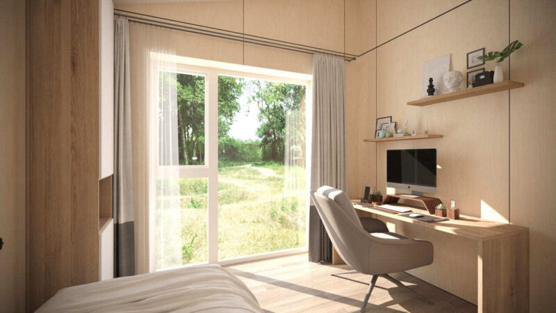 Модульный дом Барн 75