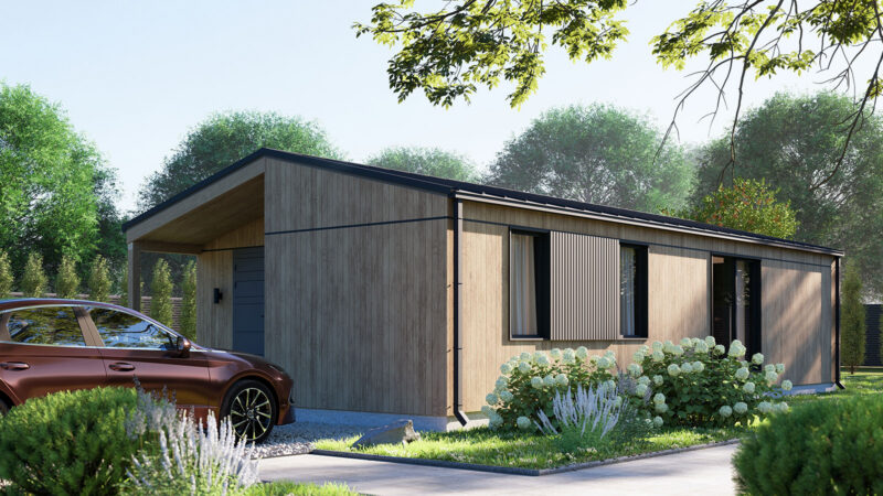 Модульный дом Симпл 85